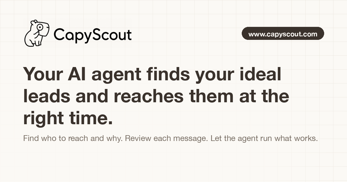 CapyScout